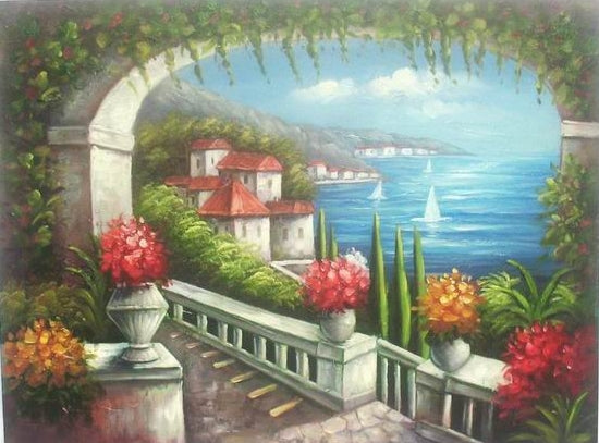 Le Stelle | Tela paesaggio mare