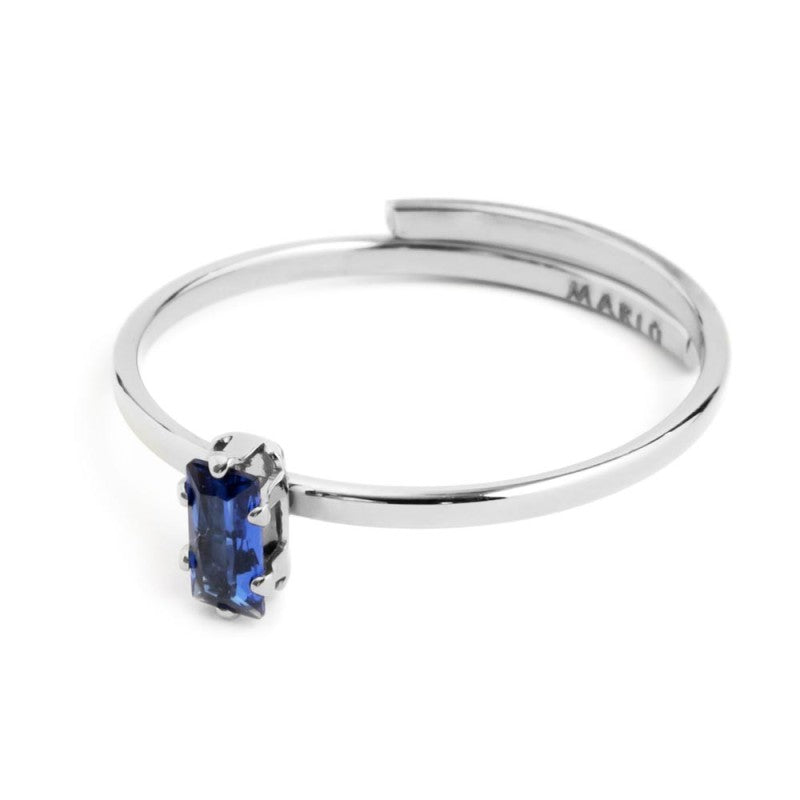 Marlù | Anello con zircone baguette