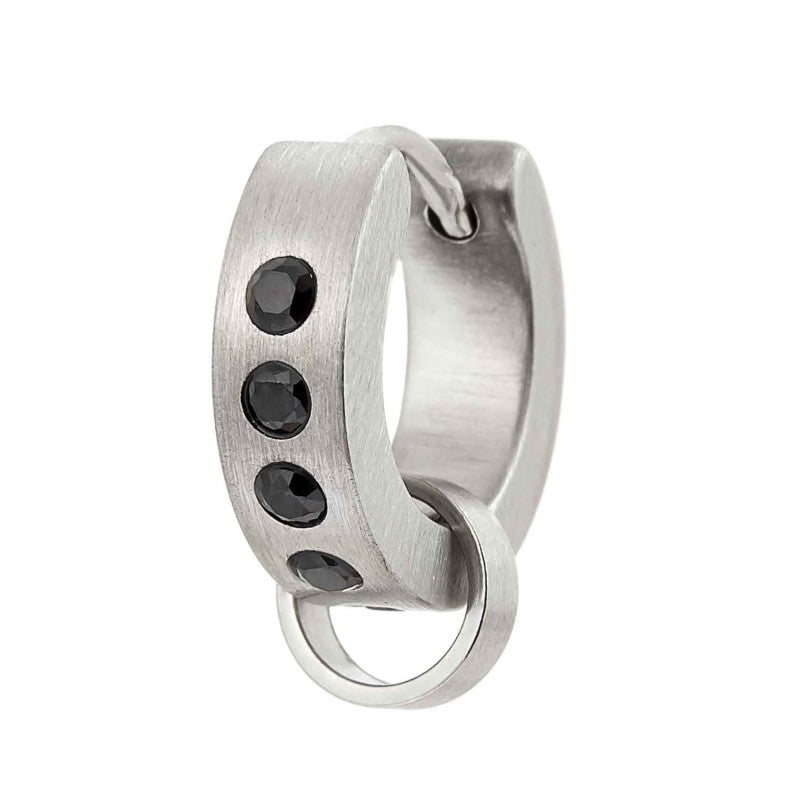 Marlù | Orecchino a cerchio 14mm con anello per charm