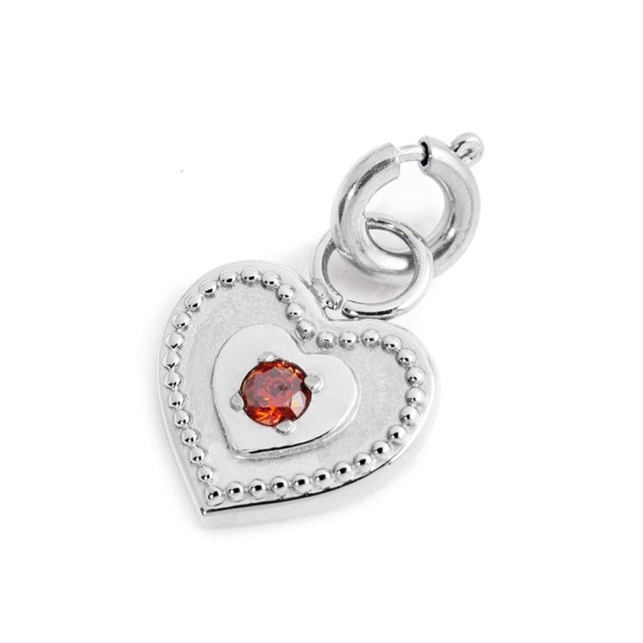 Marlù | Charm cuore con zircone