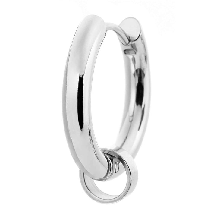 Marlù | Orecchino a cerchio 19mm con anello per charm