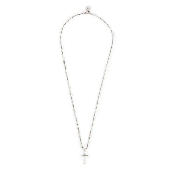 Marlù | Collana con croce pendente e zircone