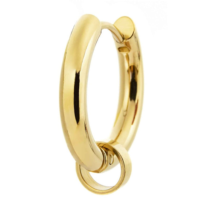 Marlù | Orecchino a cerchio 19mm con anello per charm