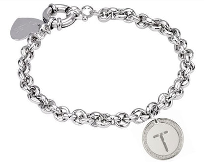 Bliss Fashion | Bracciale in Ottone Silver e Glitter