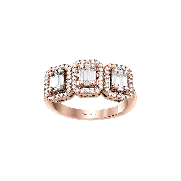 Salvini Gioielli | Anello Magia trilogy in oro rosa