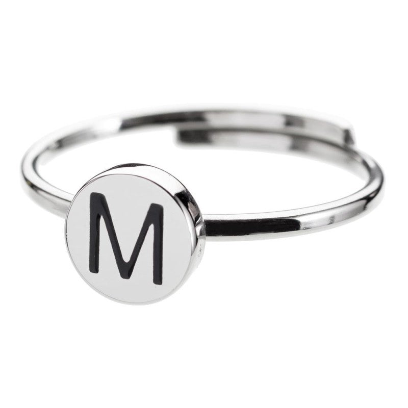 Marlù | Anello lettera smaltata