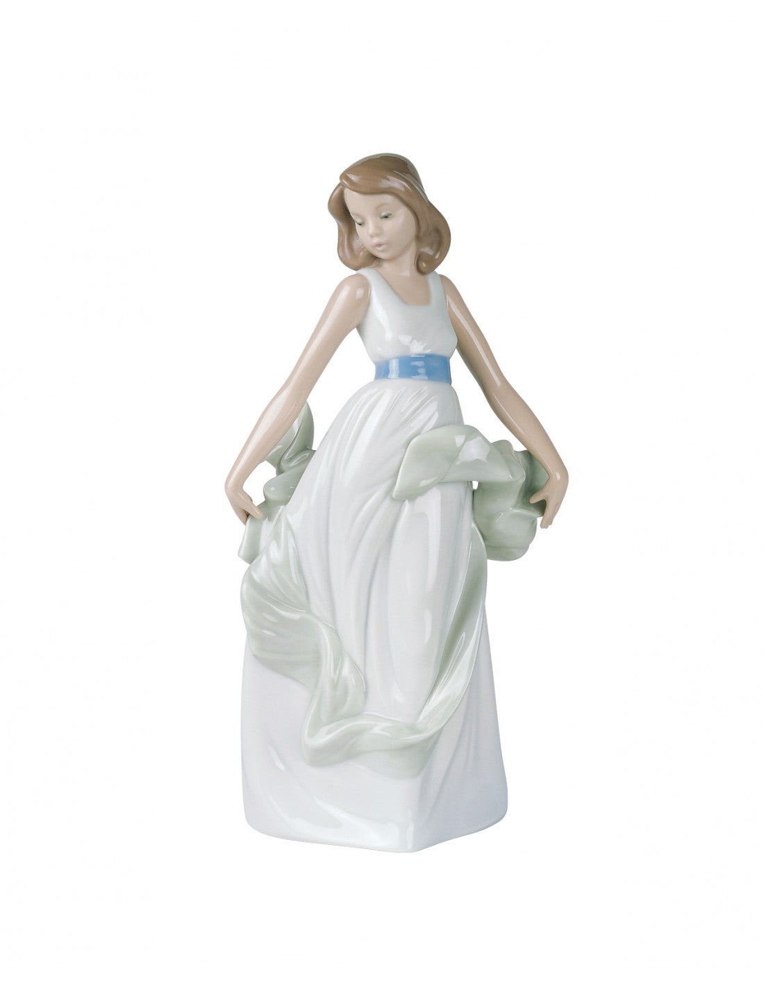 Nao Porcelain | Statuina "Giocando Nel Vento"