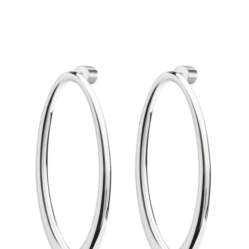 Marlù | Orecchini con anello ovale