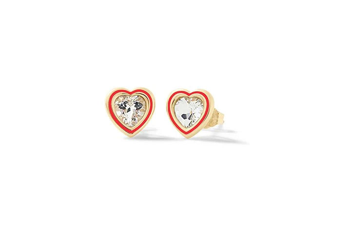 Nanan Bijou | Orecchini cuore in argento 925