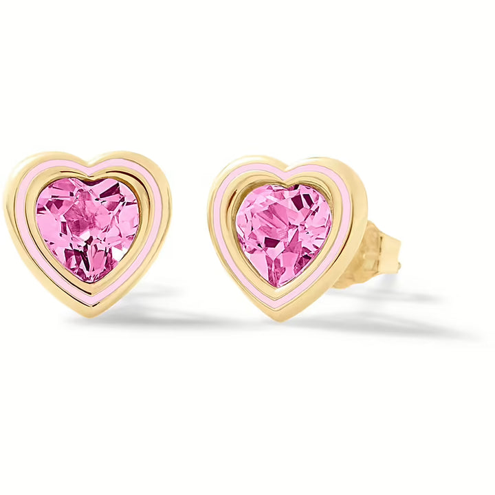Nanan Bijou | Orecchini cuore in argento 925