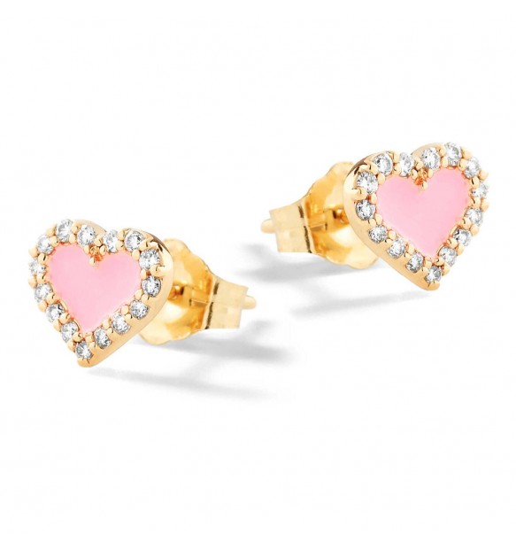 Nanan Bijou | Orecchini cuore in argento 925