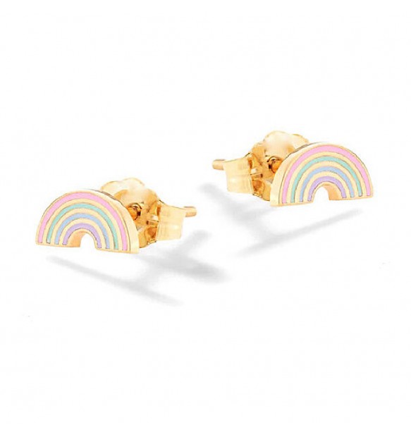 Nanan Bijou | Orecchini arcobaleno in argento 925