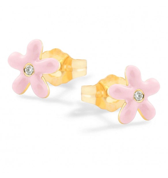 Nanan Bijou | Orecchini fiore in argento 925