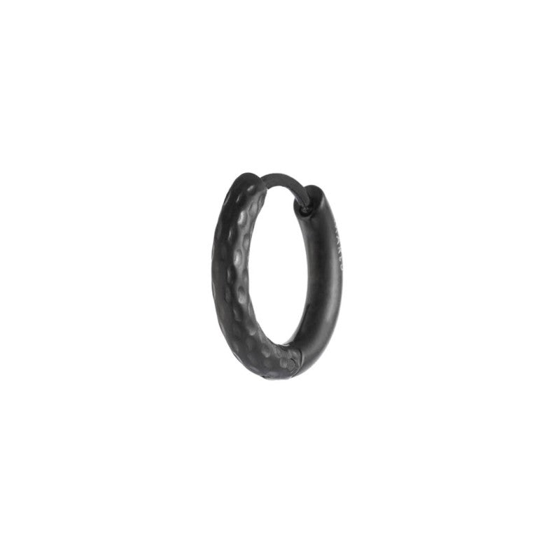 Marlù | Orecchino a cerchio 1,5 cm trama diamantata