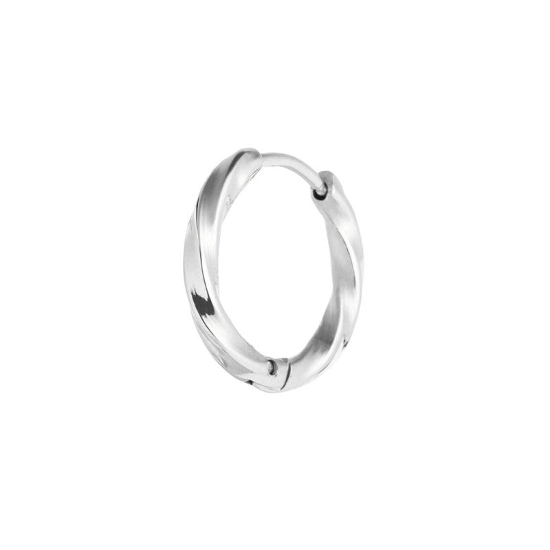 Marlù | Orecchino a cerchio ritorto 1,7 cm