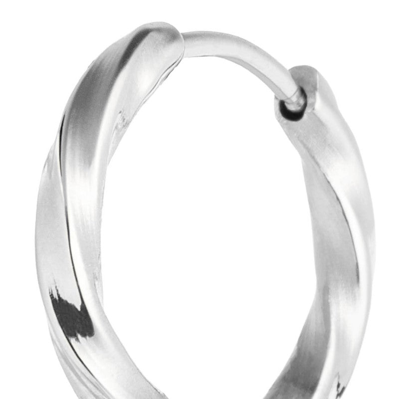 Marlù | Orecchino a cerchio ritorto 1,7 cm