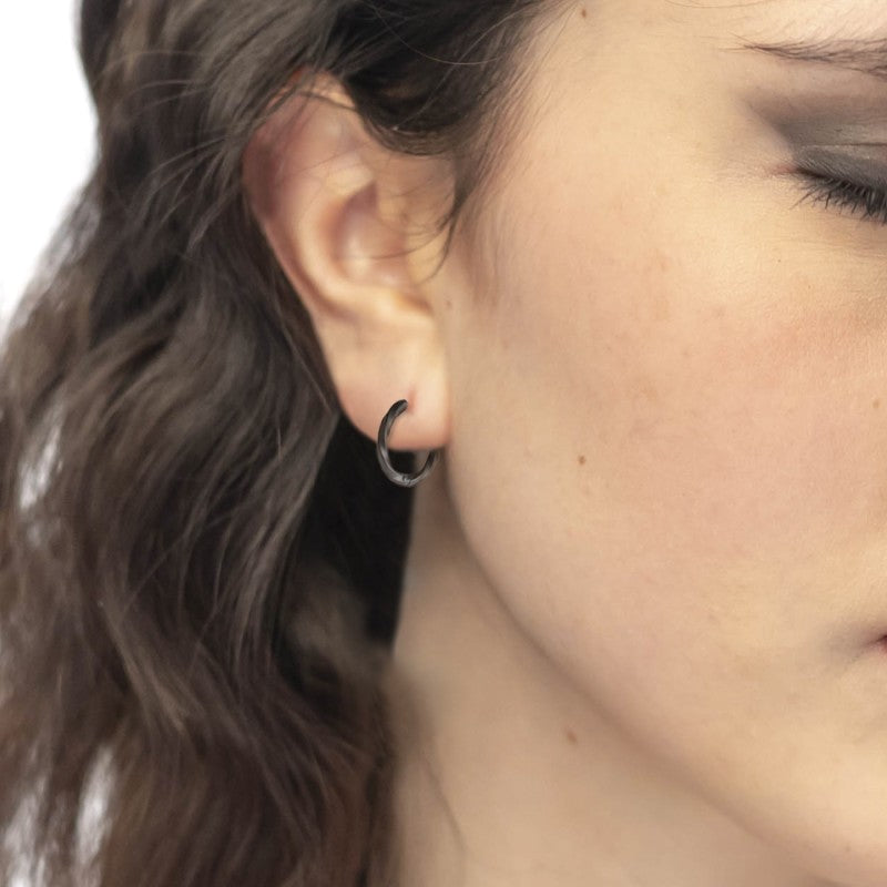 Marlù | Orecchino a cerchio ritorto 1,7 cm