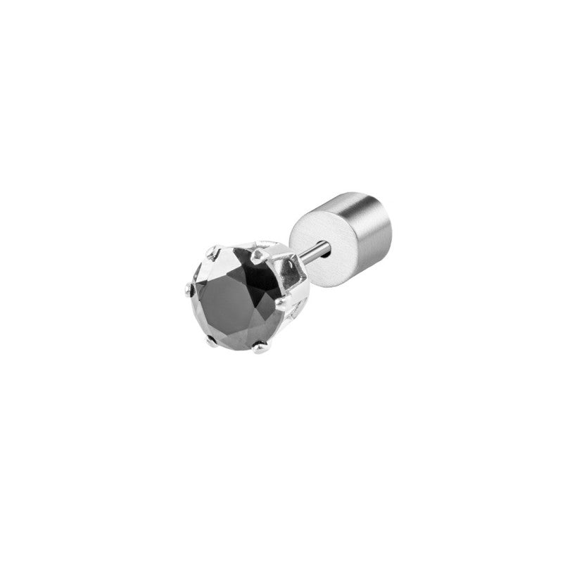 Marlù | Orecchino a lobo con zircone 5mm