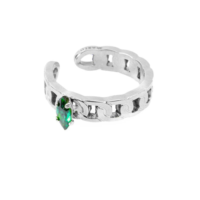Marlù | Orecchino ear cuff con zircone