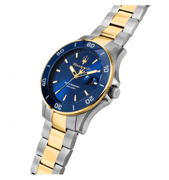 Maserati Orologio Uomo, Tempo, Data, Analogico, 43mm Maserati Orologio Uomo, Tempo, Data, Analogico, 43mm