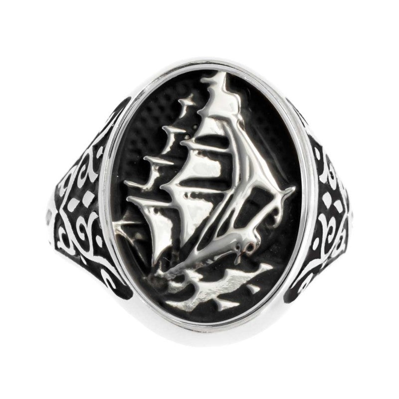 Marlù | Piastrina ovale veliero changy