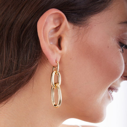 UNOAERRE | Orecchini in Bronzo Dorato