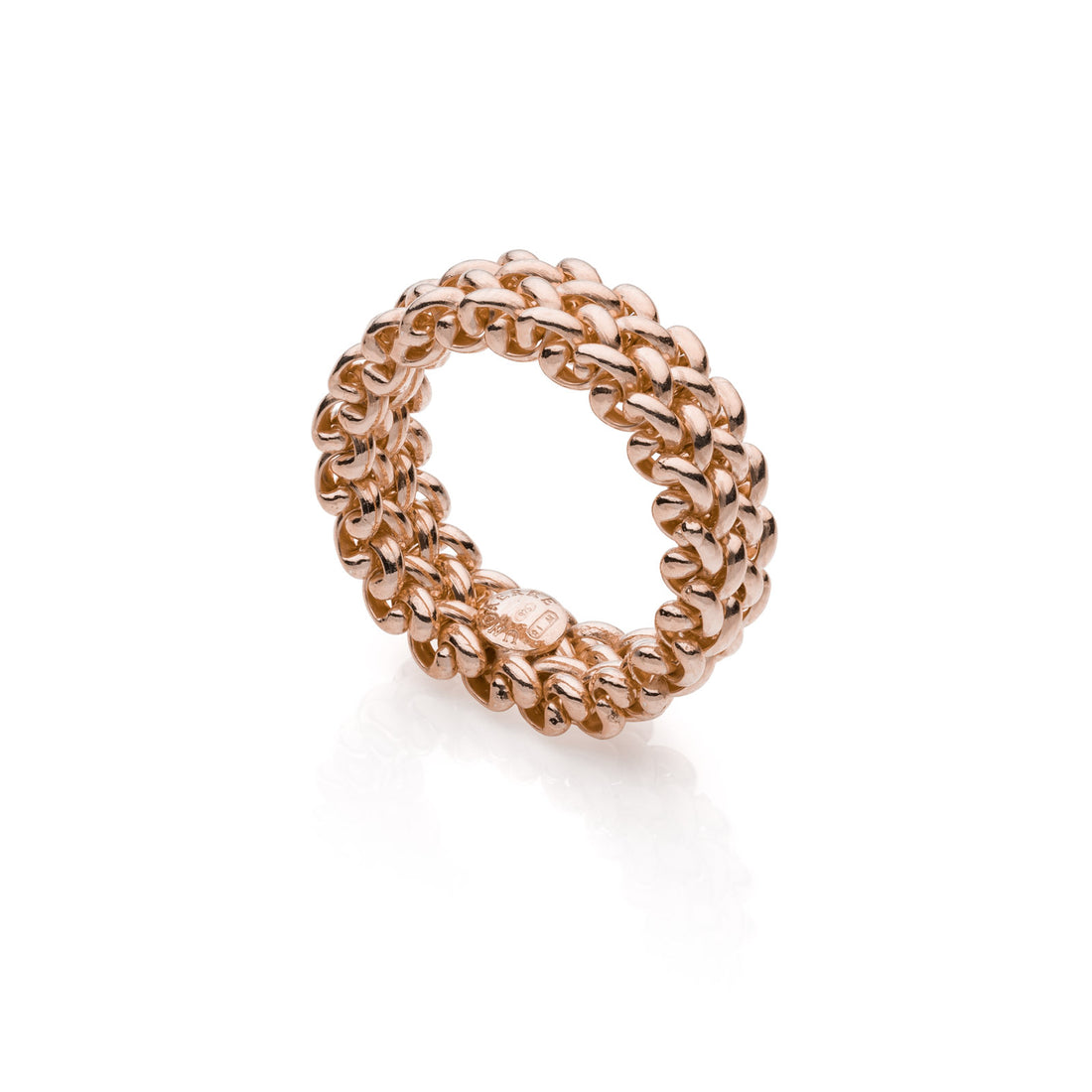 UNOAERRE | Anello Chicco in argento rosa