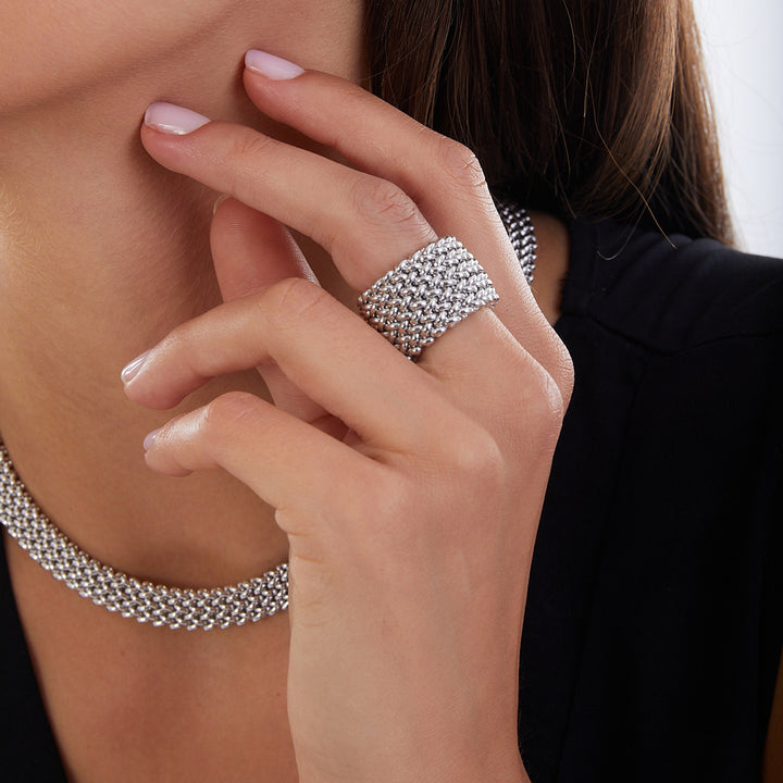 UNOAERRE | Anello Chicco in argento