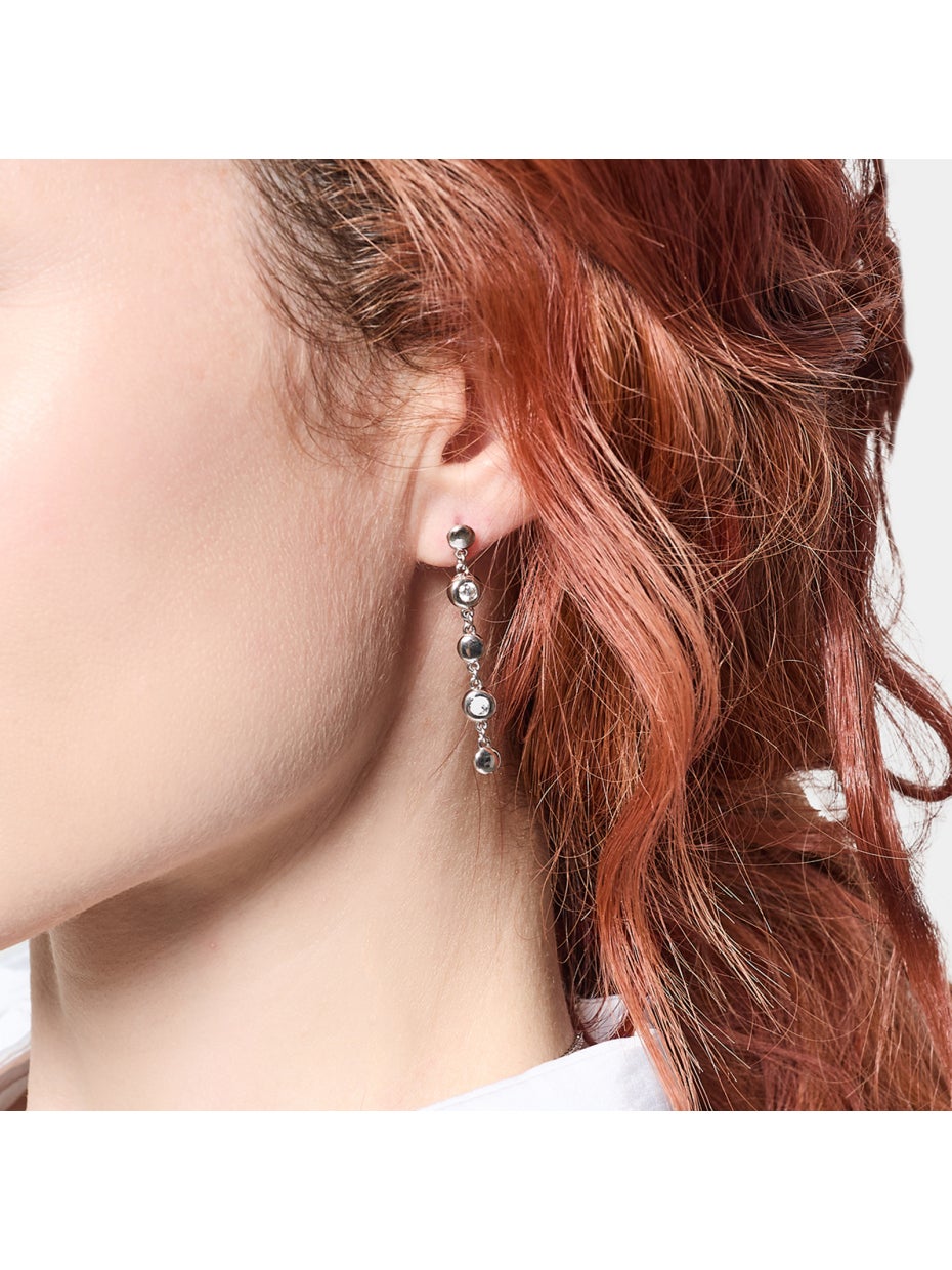 UNOAERRE | Orecchini lunghi in argento Sparkle