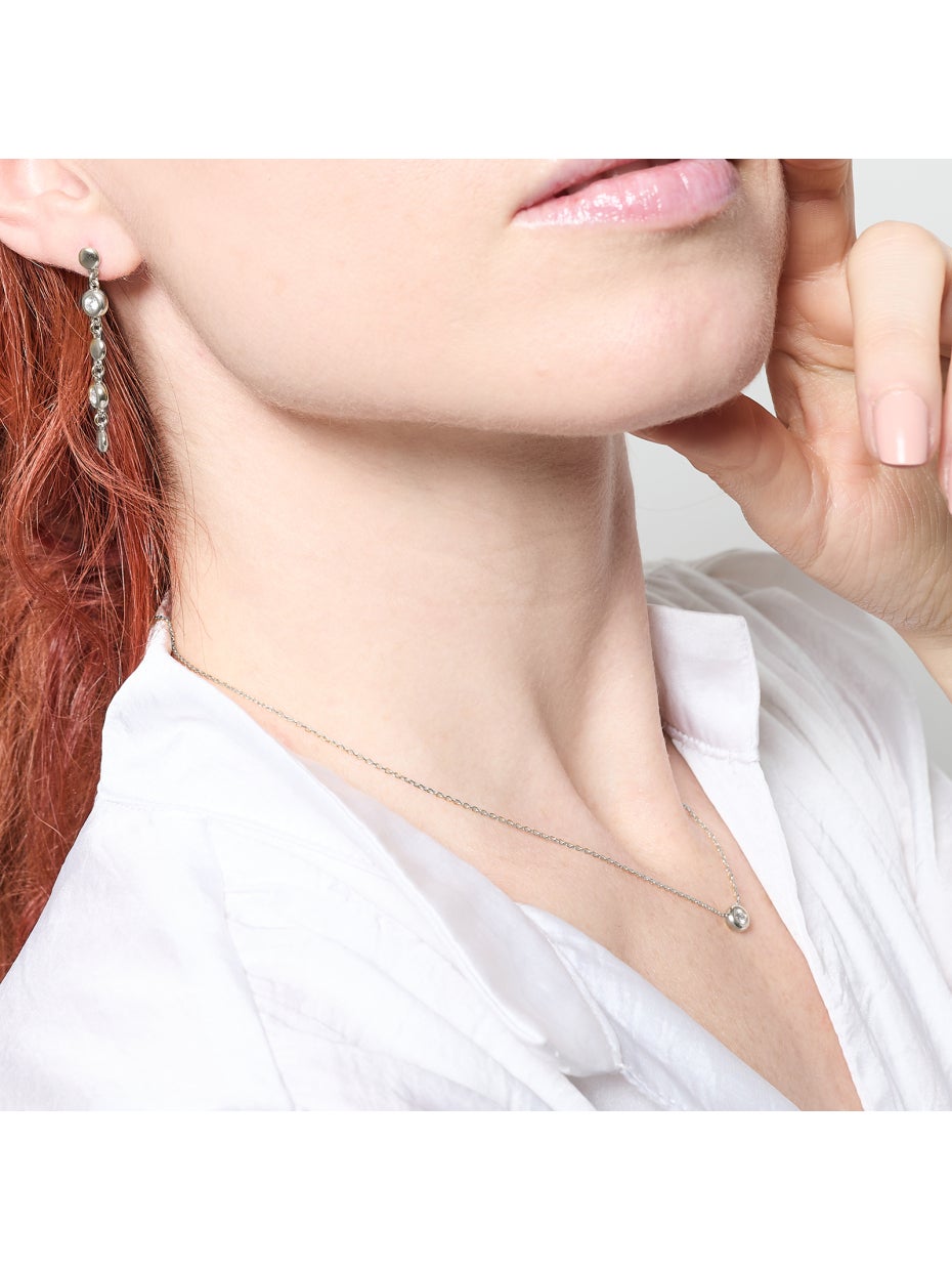 UNOAERRE | Orecchini lunghi in argento Sparkle