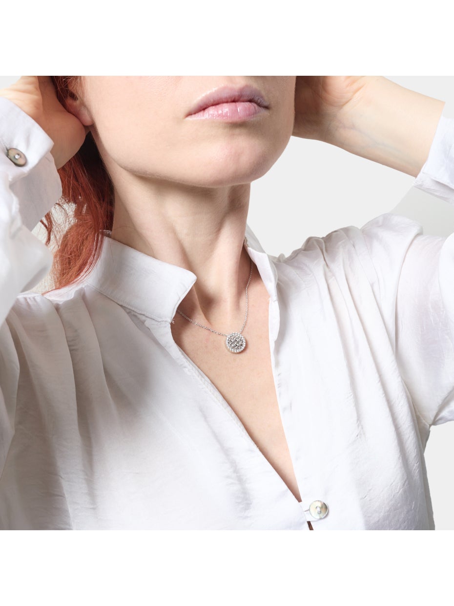 UNOAERRE | Collana con pendente Chicco e zirconi