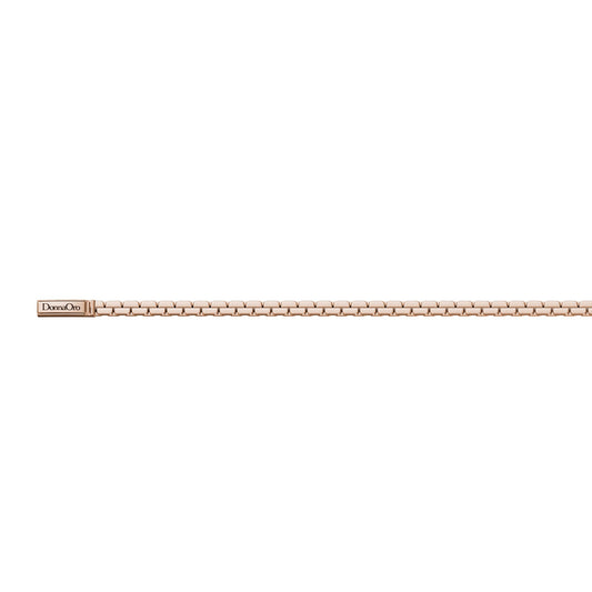 Elements | Bracciale morbido Donna in argento rosato