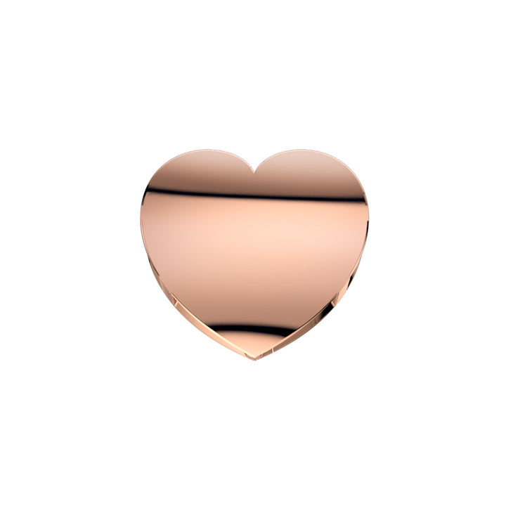 Elements | Cuore Grande in oro rosa