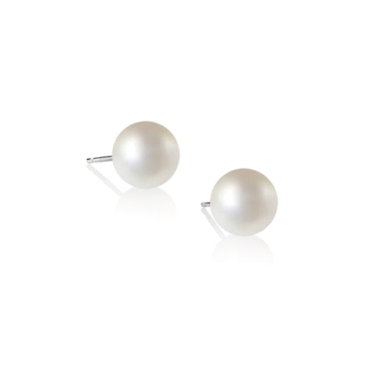 DonnaOro Luce | Orecchini con perle in oro bianco DHOP72