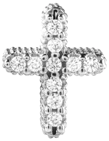 Bliss Fashion | Charm croce my words zirconi