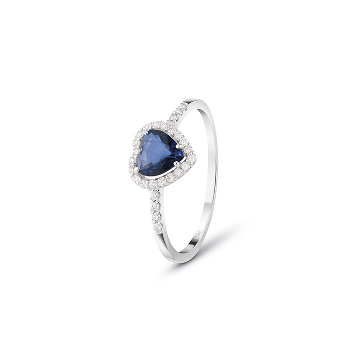 Bliss Gioielli | Anello Dream Cuore Con Zaffiro