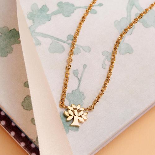 La Petite Story | Collana Family Dorata