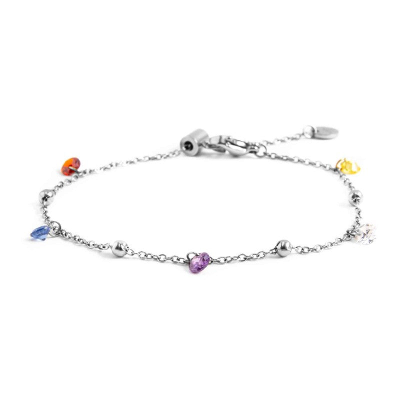 Marlù | Bracciale con zirconi e sfere
