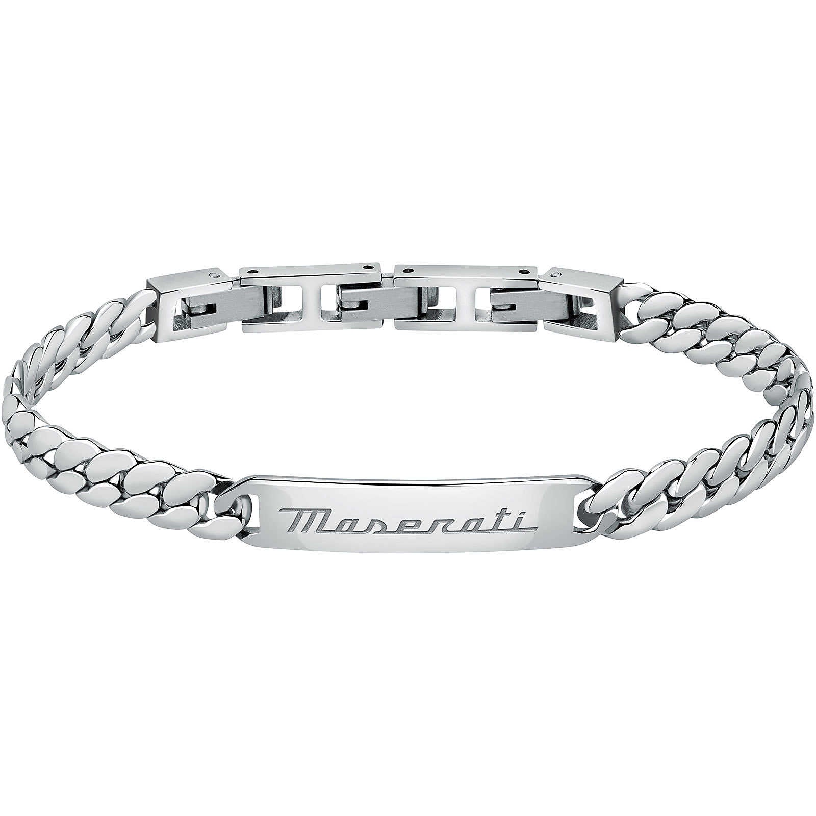 Maserati | Bracciale uomo in acciaio