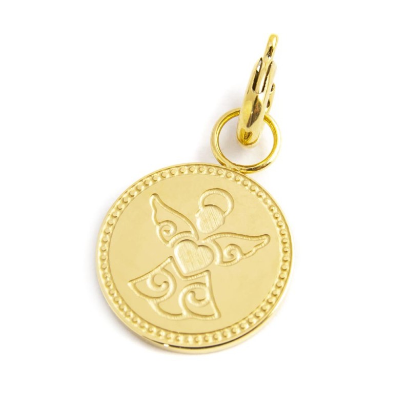 Braccialetto con Piccolo Angelo Custode Placcato Argento, Nuovo Design Popolare Braccialetto con Piccolo Angelo Custode Placcato Argento, Nuovo Design Popolare