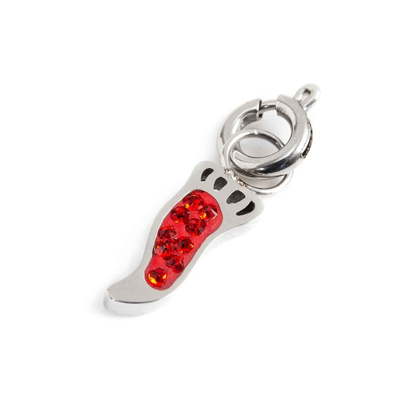 Marlù | Charm corno con cristalli