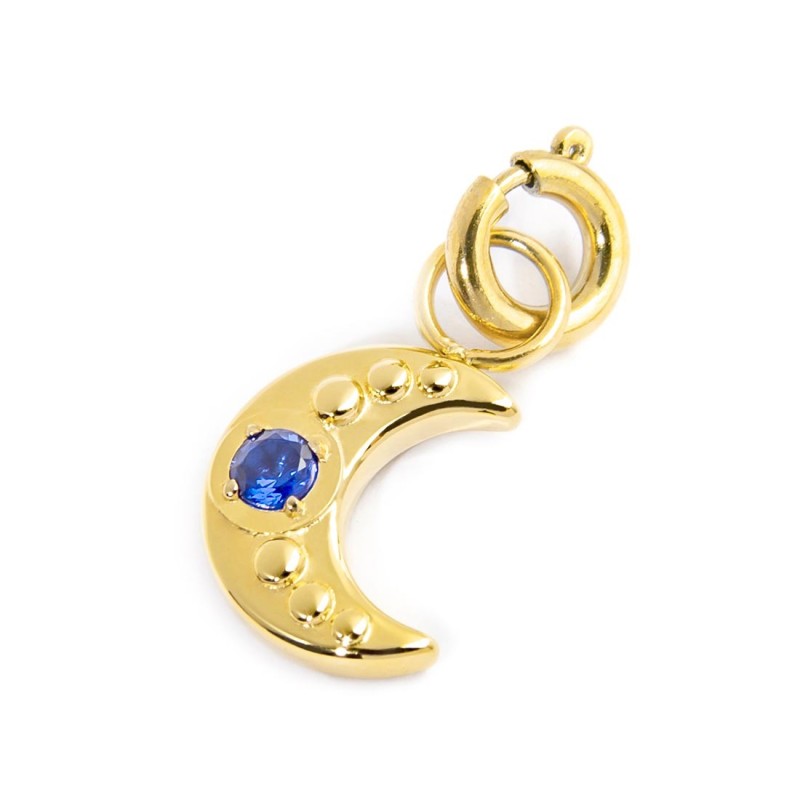 Marlù | Charm luna con zircone