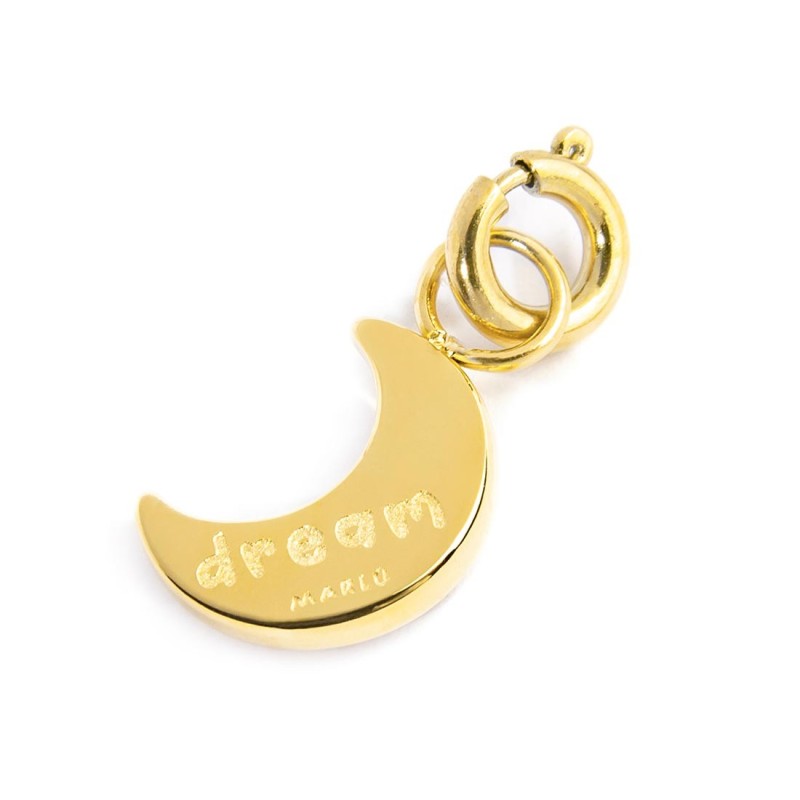 Marlù | Charm luna con zircone