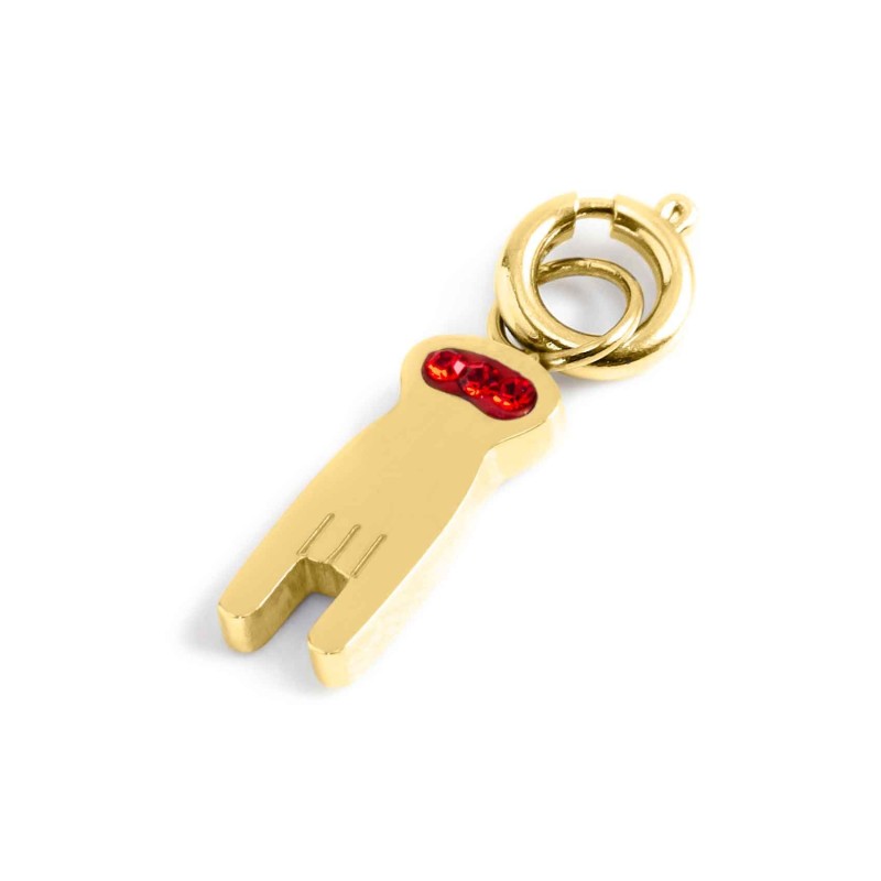 Marlù | Charm mano corna con cristalli