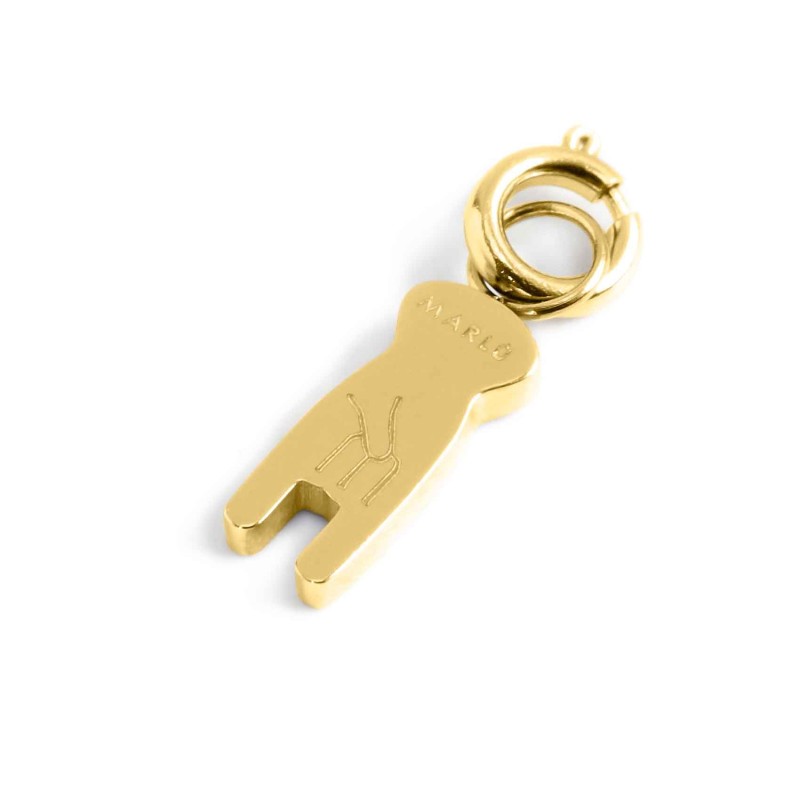 Marlù | Charm mano corna con cristalli