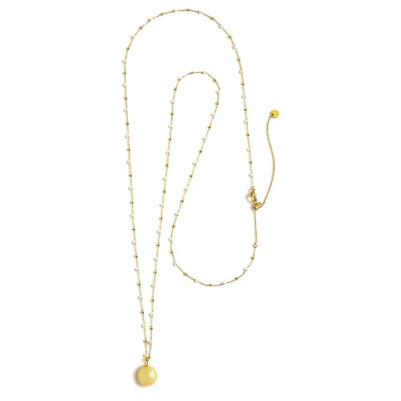 Marlù | Collana chiama angeli con perle e sfere