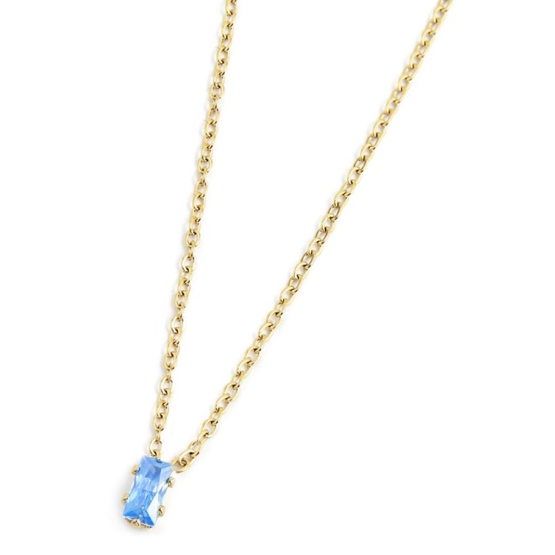 Marlù | Collana con zircone baguette