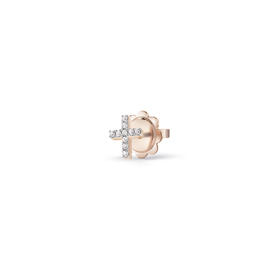 Salvini Gioielli | Mono orecchino croce con diamanti