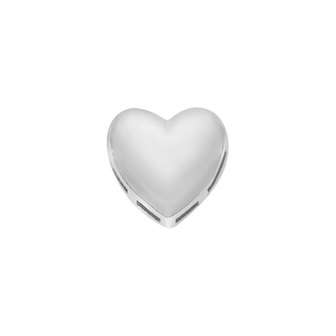 Elements | Cuore Bombato in oro bianco