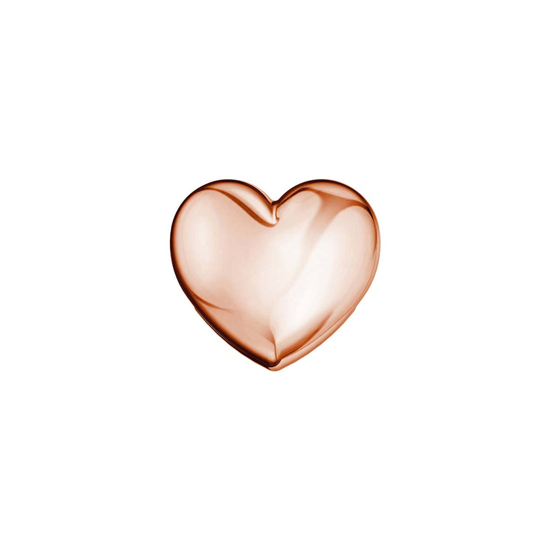 Elements | Cuore Semplice in oro rosa piccolo